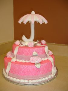 Bridal Shower Cake 2 – Umbrella
