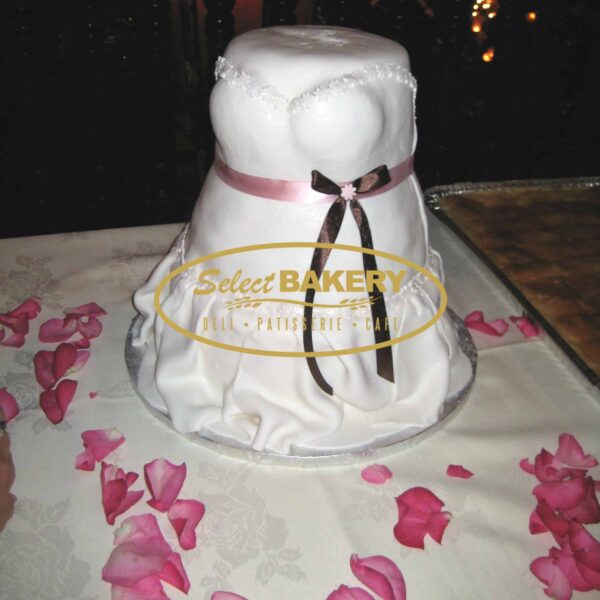 Bridal Shower Cake 4 – Bridal Dress