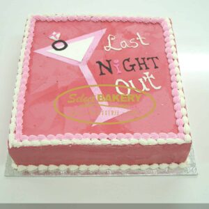 Bridal Shower Cake 4 – Last Night Out