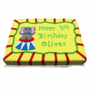 Circus Elephant Cake 497