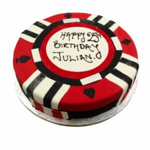Casino Birthday Cake 416