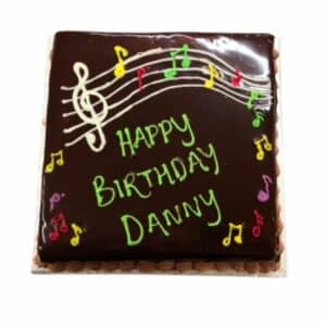 Music Notes Cake 453