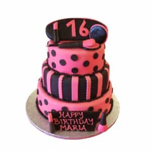 Sweet 16 Cake Make-Up