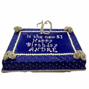 70 is the new 21 Birthday Cake – No 40