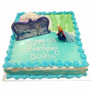 Frozen Birthday Cake