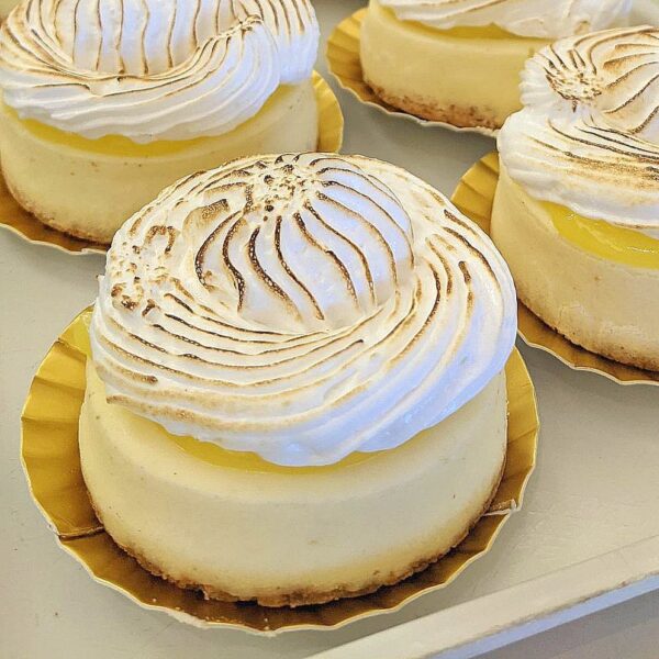 Lemon Meringue Mini Cheesecake