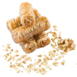 BAKLAVA ROLL FILLED WITH WALNUT – 500 g – approx. 12-14 pcs.
