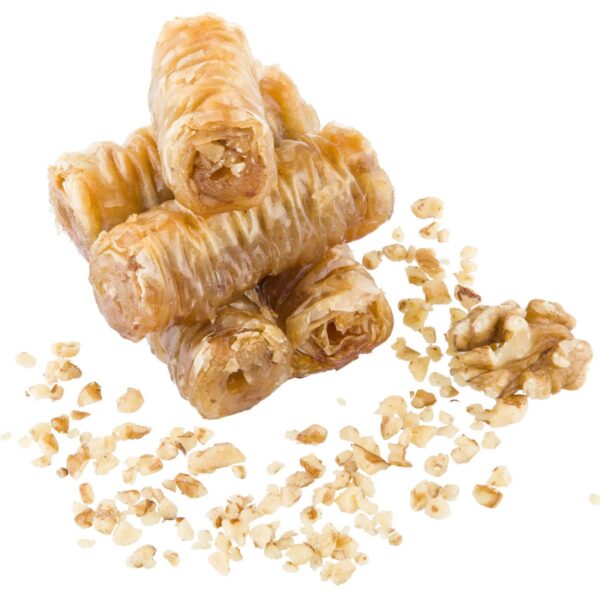 BAKLAVA ROLL FILLED WITH WALNUT – 500 g – approx. 12-14 pcs.
