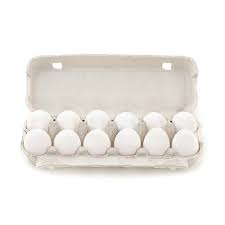 Large White Eggs. Grade A – 12 pcs.