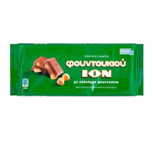 ION Milk Chocolate with Hazelnut 100g