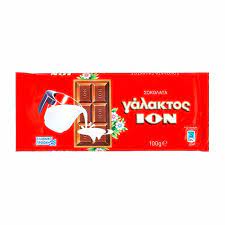 ION MILK CHOCOLATE 100G
