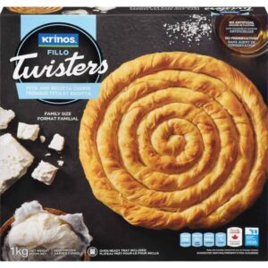Krinos Fillo Twisters Feta & Ricotta 1kg
