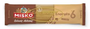 Misko Spaghetti No. 6. Whole Wheat 500g