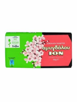 ION Almond Chocolate with Stevia 60g